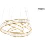Lampă cu pendul WAVE MSE1501100538 3000K 70W/LED 5600lm de la King Home