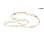 Lampă cu pendul WAVE MSE1501100539 3000K 20W/LED 9600lm de la King Home