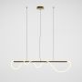 Lampă cu pendul TAU MOD166PL-L30G3K 3000K 1x30W/LED 1250LM IP20 de la Maytoni