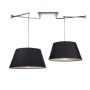 Lampă cu pendul NATALIA AZ1923+AZ2590 2x60W/E27 de la AZzardo