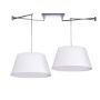 Lampă cu pendul NATALIA AZ1923+AZ2592 2x60W/E27 de la AZzardo