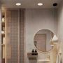 Lumină îngropată deasupra plafonului Lagos LP-4425/1RM WH 1x50W/GU10 IP65 de la Light Prestige
