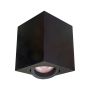 Lumină montată pe suprafață Lyon LP-5881/1SM BK 1x50W/GU10 IP20 de la Light Prestige