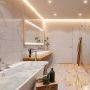 Lumină îngropată deasupra plafonului Metis LP-2780/1RS WH 1x50W/GU10 IP20 de la Light Prestige