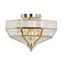 Lampă de tavan OLD PARK OLD-PARK-PB 2x60W/E27 de la Elstead Lighting
