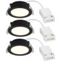 Lumină îngropată deasupra plafonului Olea 2510400103 2700k 3x4.4w/led 345lm ip65 de la Nordlux