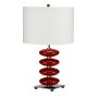 Lampă de masă ONYX ONYX-TL-RED 1x60W/E27 de la Elstead Lighting