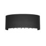 Aplique de perete ORTELO OWL-451-4-BL 3000k 1x8W/LED 738LM IP54 de la Italux