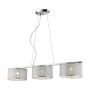 Lampă cu pendul QUARTZ P0173-03Y CH 3x42W/G9 de la Italux