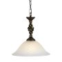 Lampă cu pendul PEMBROKE PB-P-BLK-GOLD 1x60W/E27 de la Elstead Lighting