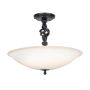 Lampă de tavan PEMBROKE PB-SF-A-BLACK 3x60W/E14 de la Elstead Lighting