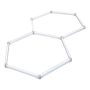 Lustră de tavan Geometric LP-0209/2C 4K 4000K 11x4W/LED IP44 de la Light Prestige
