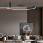 Lampă cu pendul Ring LP-909/1C L BK 3000K 1x48W/LED 3000 lm IP20 de la Light Prestige
