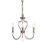 Candelabru PIMLICO PM3-DB 3x60W/E14 de la Elstead Lighting
