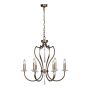 Candelabru PIMLICO PM6-DB 6x60W/E14 de la Elstead Lighting