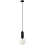 Lampă cu pendul ALDEVA PND-02340-1S-BK 1x40W/E27 IP20 de la Italux