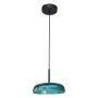 Lampă cu pendul Colle PND-48529-BK-BLU 3000K 1x12W/LED 1500lm IP20 de la Italux
