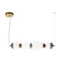 Lampă cu pendul Evans PND-94981-4A-GD 3000K 1x22W/LED 2660lm IP20 de la Italux