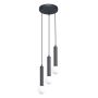 Lampă cu pendul Filano PND-33574-3-BK 3x5W/G9 IP20 de la Italux