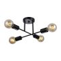 Lampă de tavan FORMIO PND-4052-4-BL 4x40W/E27 IP20 de la Italux