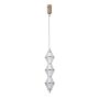Lampă cu pendul Fuente PND-34395-3V-HBR 3000K 3x15W/LED 1108lm IP20 de la Italux