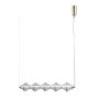 Lampă cu pendul Fuente PND-34395-5-HBR 3000K 5x25W/LED 1576lm IP20 de la Italux
