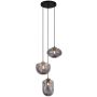 Lampă cu pendul HATELLA PND-112038-3A-BRO+SG 3x40W/E27 IP20 de la Italux