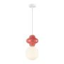 Lampă cu pendul Latera PND-94331-1L-RED 1x40W/E14 IP20 de la Italux
