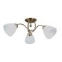 Lampă de tavan Lugano PND-5643-3-HBR 3x40W/E27 IP20 de la Italux