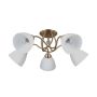 Lampă de tavan Lugano PND-5643-5-HBR 5x40W/E27 IP20 de la Italux