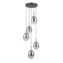 Lampă cu pendul Meolo PND-40825-5-BK 5x40W/E14 IP20 de la Italux