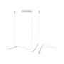 Lampă cu pendul Mila PND-23523-WH 3000K|4000K|6000K 1x40W/LED 3700lm IP20 de la Italux