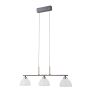 Lampă cu pendul Montiela PND-34374-3-BK 3000K 3x15W/LED 772lm IP20 de la Italux