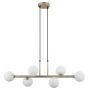 Lampă cu pendul OLBIA PND-38679-6-FGD+WH 6x25W/G9 IP20 de la Italux