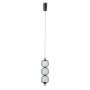 Lampă cu pendul Pedro PND-34405-3V-BK 3000K 3x12W/LED 764lm IP20 de la Italux