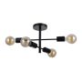 Lampă cu pendul PIANSI PND-4025-4-BL 4x40W/E27 IP20 de la Italux
