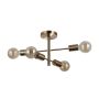 Lampă cu pendul PIANSI PND-4025-4-HBR 4x40W/E27 IP20 de la Italux