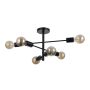 Lampă cu pendul PIANSI PND-4025-6-BL 6x40W/E27 IP20 de la Italux
