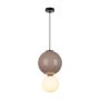 Lampă cu pendul Pieve PND-95221-1L-BR 3000K 1x7W/LED 867lm IP20 de la Italux