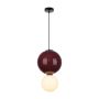 Lampă cu pendul Pieve PND-95221-1L-PRP 3000K 1x7W/LED 867lm IP20 de la Italux