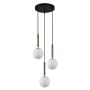 Lampă cu pendul Ravena PND-2324-3A GD+OPAL 3x10W/E27 IP20 de la Italux
