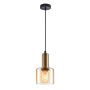 Lampă cu pendul SANTIA PND-65342-1-BRO+AMB 1x40W/E27 IP20 de la Italux