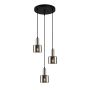 Lampă cu pendul SANTIA PND-65342-3A-SC+SG 3x40W/E27 IP20 de la Italux