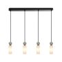 Lampă cu pendul Santos PND-95331-4-BK 4x40W/G9 IP20 de la Italux