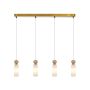 Lampă cu pendul Santos PND-95331-4-BRSS 4x40W/G9 IP20 de la Italux