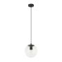 Lampă cu pendul Sarpo PND-58867-1S-BK 1x40W/E27 IP20 de la Italux