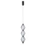 Lampă cu pendul Sevil PND-34403-3V-BK 3000K 3x15W/LED 1068lm IP20 de la Italux