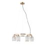 Lampă cu pendul Simona PND-40814-6-HBR 6x40W/E14 IP20 de la Italux