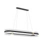 Lampă cu pendul Sopla PND-63728-56W-3K-BK-GD 3000K 1x56W/LED 3900lm IP20 de la Italux