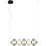 Lampă cu pendul Testa PND-84938-4-BK 3000K 1x19W/LED 1200lm IP20 de la Italux